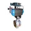气动V型活塞式调节球阀