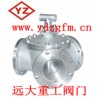 Y形三通球阀(成120度斜角球阀)
