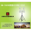 便携式手动升降装置,便携式升降移动照明灯，带三脚架移动照明灯