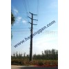 110kv输电线路管杆，110kv直线杆，霸州市华兴钢杆厂