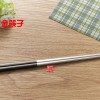出口韩国 加厚不锈钢筷子 防滑防烫中空筷子 中西通用餐饮用品